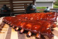 Sticky Maple Bourbon Ribs