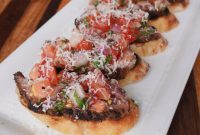 Chargrilled Steak Crostini