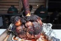Succulent Smoked Beef Shank