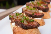 Steak Crostini Bites