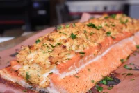 Elegant Crab-Filled Salmon