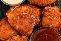 Succulent Wood-Smoked Chicken Thighs