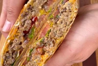 The Ultimate Chopped Cheese Crunchwrap