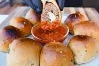 Savory Smoked Meatball Biscuits