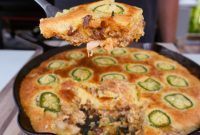 Smoky BBQ Chicken Cornbread Bake