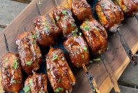 Savory Bacon Pork Skewers