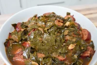 Soulful Collards with Smoked Sausage