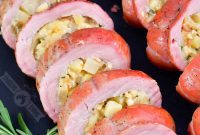 Gourmet Smoked Pork Tenderloin Roulade