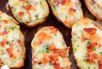 Smoky Creamy Twice Baked Potatoes
