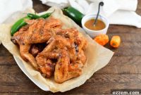 Bourbon Peach Pitmaster Wings