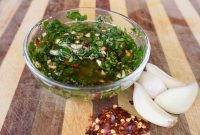 Zesty Homemade Chimichurri