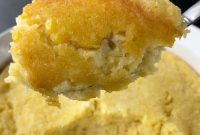 Golden Creamy Corn Bake