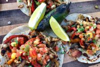 Sizzling Chicken Fajita Tacos
