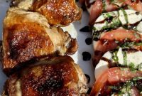 Golden Roasted Chicken Thighs