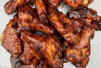 Sticky Honey BBQ Wings