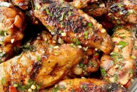 Crimson Chimichurri Chicken Wings