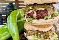 Southwestern Hatch Chile Burger Delight