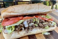 Griddled Chopped Steak & Cheese