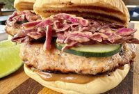 Vibrant Thai Chicken Burgers