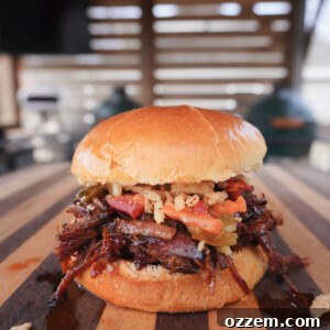 Shredded Beef Sandwich