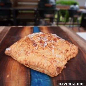 Puff Pastry Meat Pockets ready to eat.