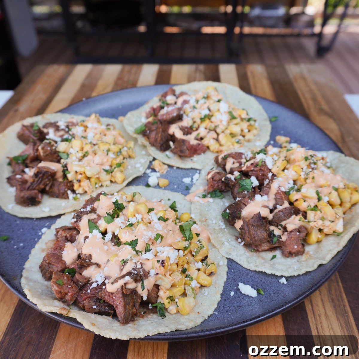 Assembled Steak Tacos