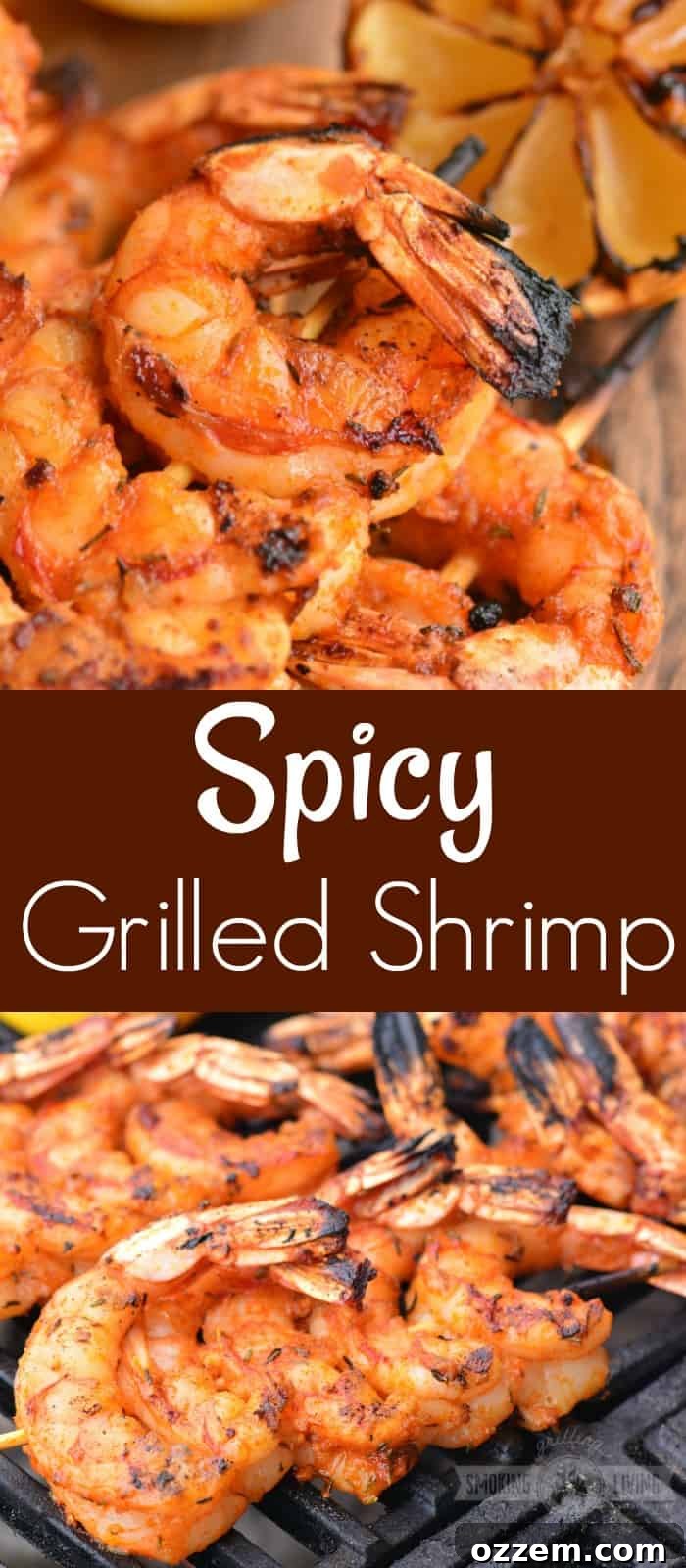 grilled shrimp long collage