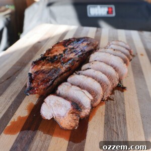 Sweet and Savory Pork Tenderloin.