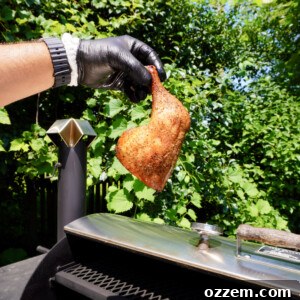 Sweet tea brined smoked chicken.