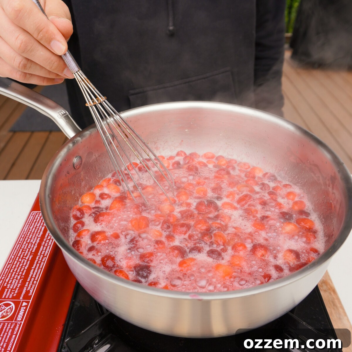 cranberry sauce.