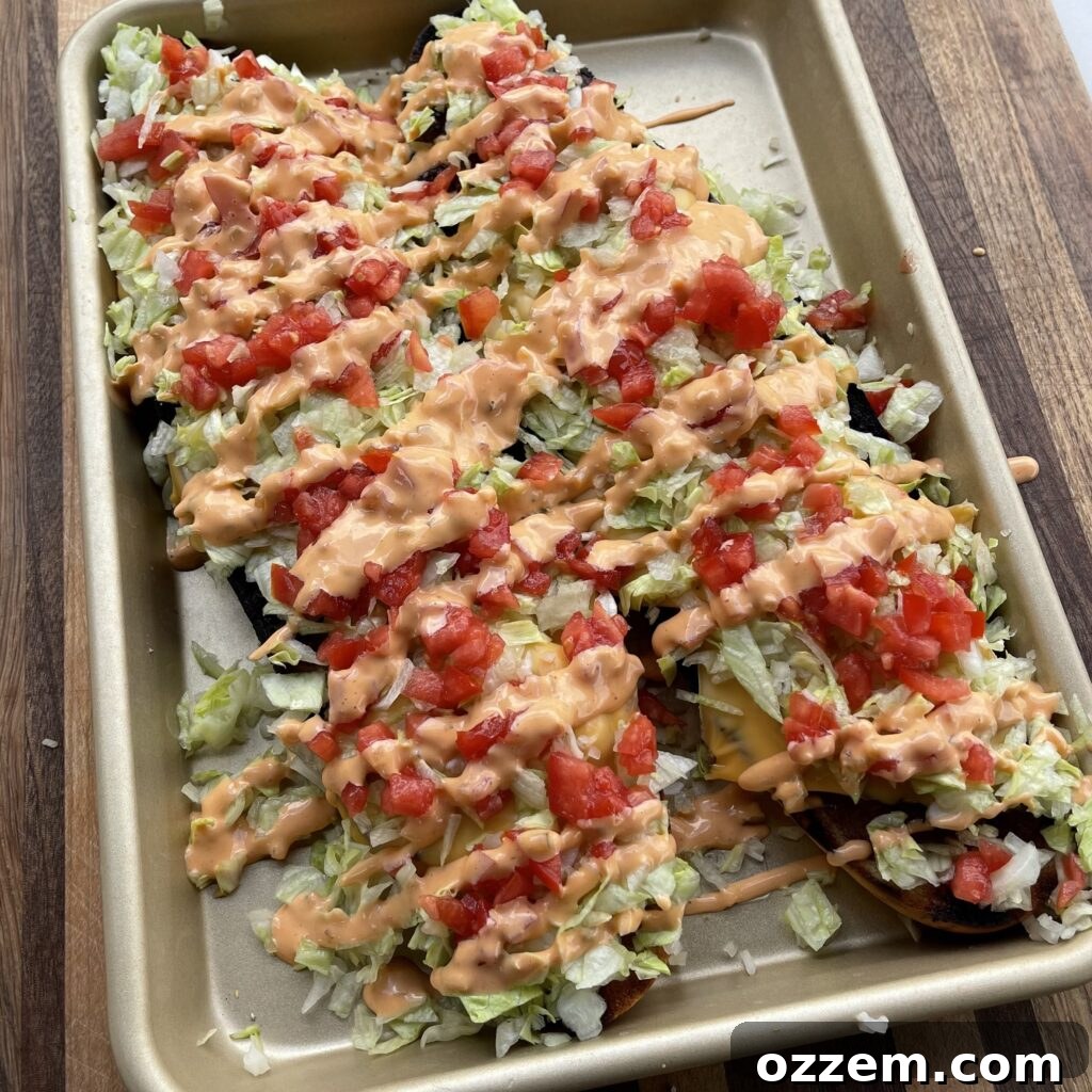 Mac Attack Toast 2 Delicious grilled Big Mac bread with melted cheese and fresh toppings