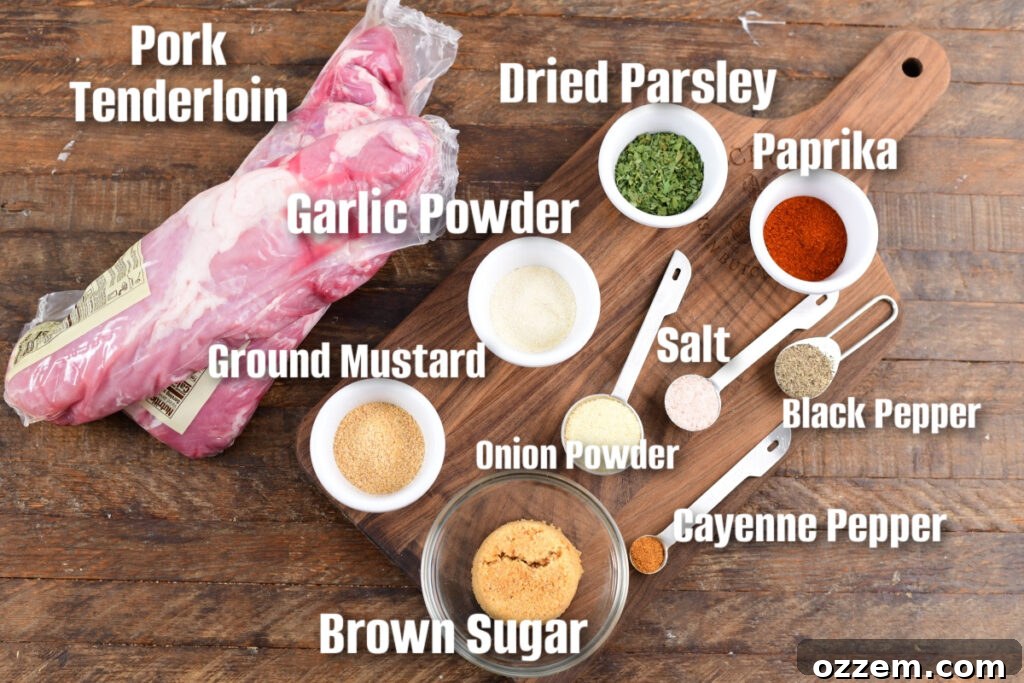 Slow-Smoked Pork Perfection 3 Ingredients for smoked pork tenderloin