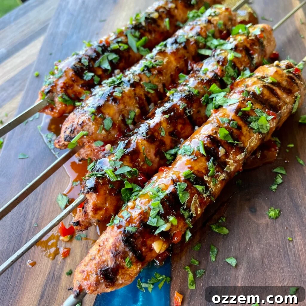 Street Thai Pork Skewers 2 Delicious Thai Inspired Pork Skewers ready to be enjoyed
