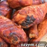 Appetizing image of Smoked Chicken Drumsticks