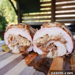 Grilled French Onion Pork Loin.