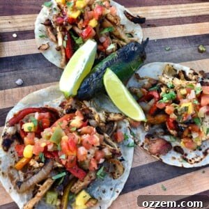 chicken fajitas with taco seasoning