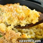 Smoky Mac and Cheese Delight 9 A small image of smoked mac and cheese in a skillet for the recipe card.