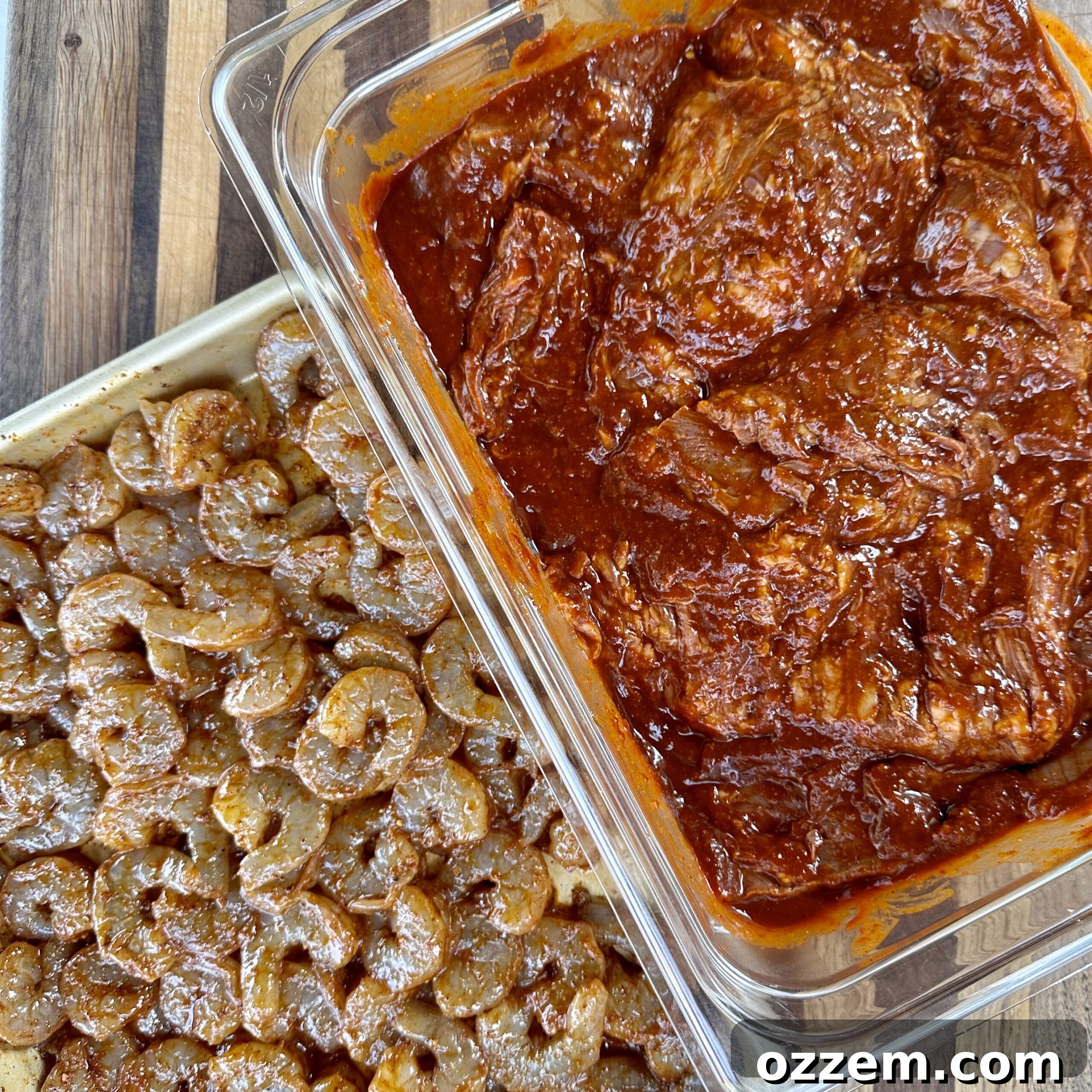 Marinating meat