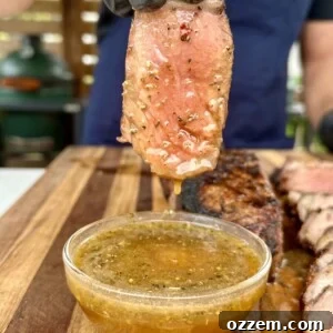 Cajun Honey Butter Steak ready to serve
