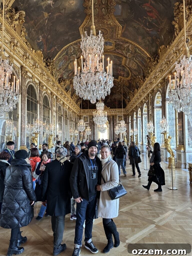Hall of Mirrors in the Palace of Versailles