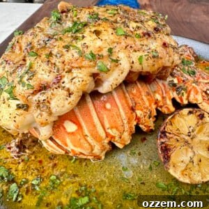 Grilled Lobster Tail with Garlic Butter
