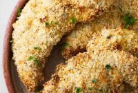 Crispy Parmesan Air Fryer Chicken Tenders