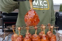 Crispy Bacon Chicken Legs