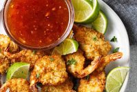 Crispy Air Fryer Frozen Coconut Shrimp