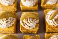 Harvest No Bake Pumpkin Cheesecake Bars