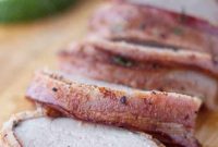 Traeger Smoked Bacon-Wrapped Pork Tenderloin