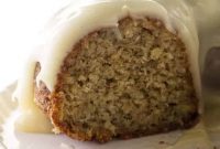 Golden Air Fried Banana Bundt