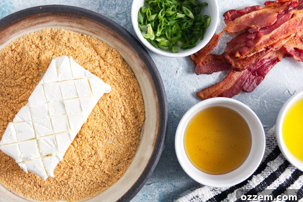Decadent Smoked Cream Cheese 3 ingredients for Traeger smoked cream cheese
