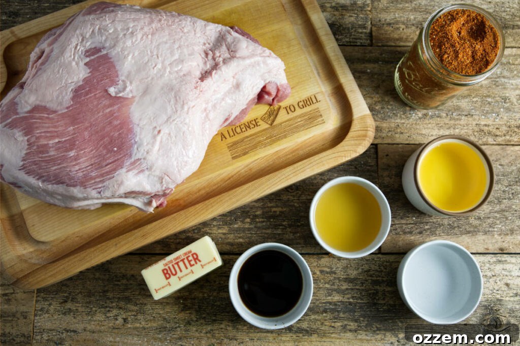 Unlock Juicier Pork Your Guide to Boston Butt Injection 3 Ingredients for smoked pulled pork.