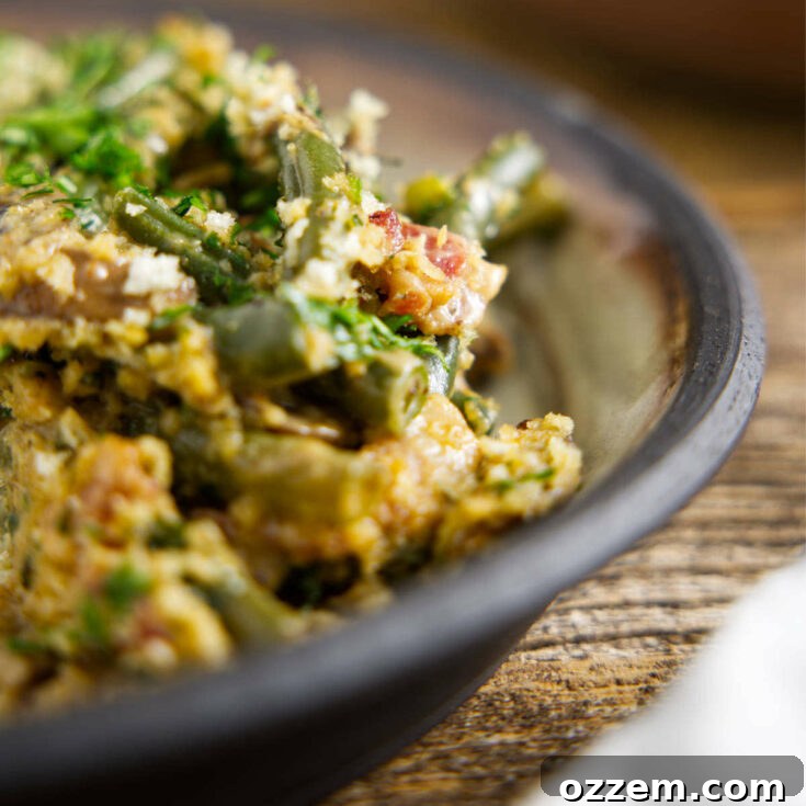 Smoked Green Bean Casserole